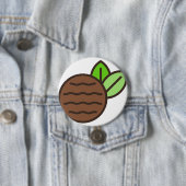 Badge Rond 7,6 Cm pâte de menthe (En situation)