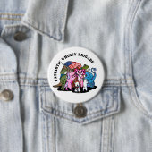 Badge Rond 7,6 Cm Patriotic Whimsy Brigade (En situation)