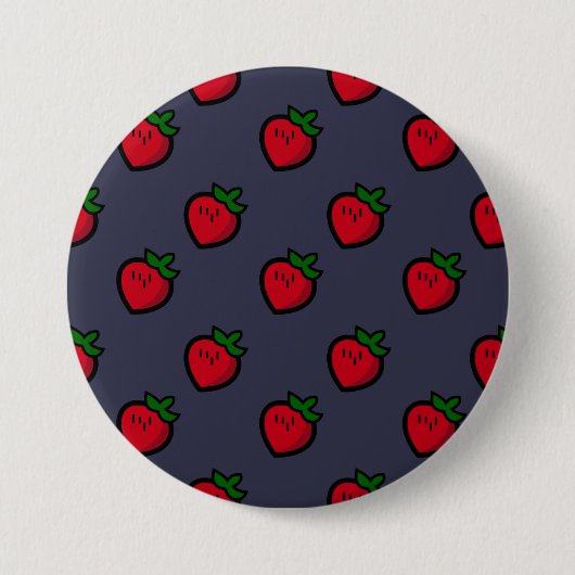 Badge Rond 7,6 Cm Patters de Cute (Devant)