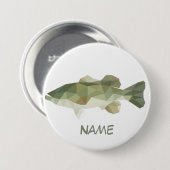 Badge Rond 7,6 Cm Pêche Thunder_Cove (Devant & derrière)