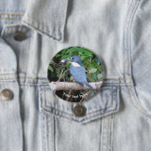 Badge Rond 7,6 Cm Pêcheur avec poisson du Bouton Costa Rica (En situation)