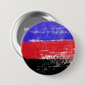 Badge Rond 7,6 Cm Peinture à fierté polyamorale (Devant & derrière)