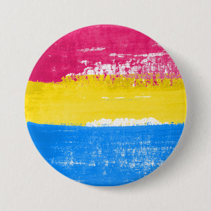 Badge Rond 7,6 Cm Peinture à fioriture transexuelle