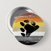 Badge Rond 7,6 Cm Peinture de la fiole d'ours (Devant & derrière)