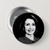 BADGE ROND 7,6 CM PELOSI (Devant & derrière)