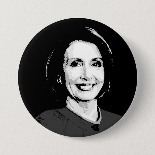 BADGE ROND 7,6 CM PELOSI (Devant)