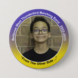 Badge Rond 7,6 Cm Percussion Carter 10