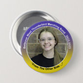 Badge Rond 7,6 Cm Percussion Catherine 11 (Devant & derrière)