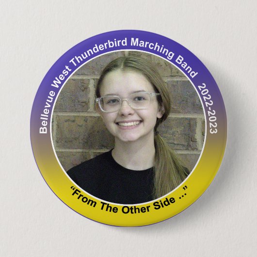 Badge Rond 7,6 Cm Percussion Catherine 11 (Devant)