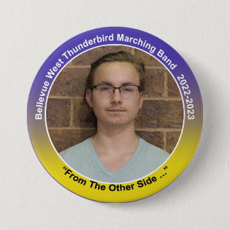 Badge Rond 7,6 Cm Percussion Joshua 10