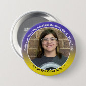 Badge Rond 7,6 Cm Percussion Makenzie 11 (Devant & derrière)