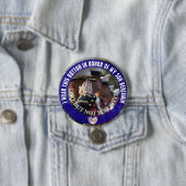 Badge Rond 7,6 Cm Personnalisé En l'honneur de mon fils Bouton (En situation)