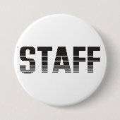 Badge Rond 7,6 Cm Personnel (Devant)