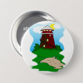 Badge Rond 7,6 Cm Phare (Devant & derrière)