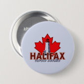 Badge Rond 7,6 Cm Phare de Halifax (Devant & derrière)