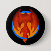 Badge Rond 7,6 Cm Phoenix Sun Button (Devant)