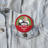 Badge Rond 7,6 Cm Photo faite sur commande d'équipe de sports - (En situation)
