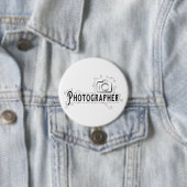 Badge Rond 7,6 Cm Photographe (En situation)