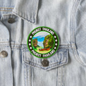 Badge Rond 7,6 Cm Phuket (En situation)