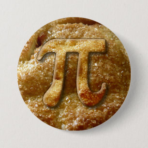 Badge Rond 7,6 Cm Pi Crust