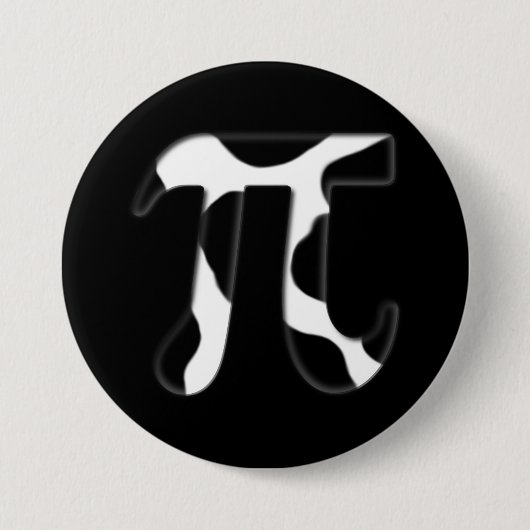 Badge Rond 7,6 Cm Pi vache (Devant)