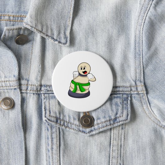 Badge Rond 7,6 Cm Pièce d'échecs Patrouille aux échecs (En situation)