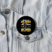 Badge Rond 7,6 Cm Pilote de bus retraité (En situation)