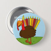 Badge Rond 7,6 Cm Pin de Menurkey (grand) (Devant & derrière)