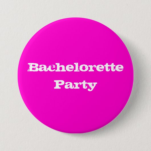 Badge Rond 7,6 Cm Pin de partie de Bachelorette (Devant)