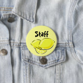 Badge Rond 7,6 Cm Pin de personnel de Lemonawesome (En situation)