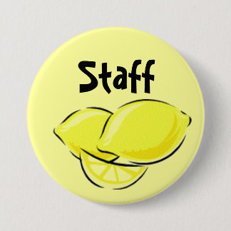 Badge Rond 7,6 Cm Pin de personnel de Lemonawesome