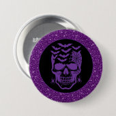Badge Rond 7,6 Cm Pin Halloween (Devant & derrière)