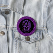 Badge Rond 7,6 Cm Pin Halloween (En situation)