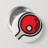 Badge Rond 7,6 Cm ping-pong (Devant & derrière)