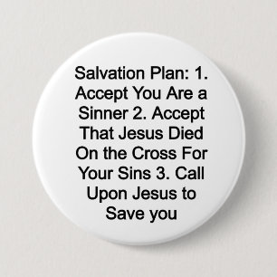 Badge Rond 7,6 Cm Plan de salut
