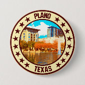 Badge Rond 7,6 Cm Plano (Devant)