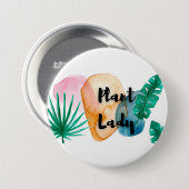 Badge Rond 7,6 Cm Plant Button (Devant & derrière)