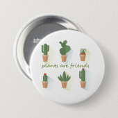 Badge Rond 7,6 Cm Plantes et fleurs (Devant & derrière)