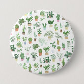 Badge Rond 7,6 Cm Plants de Plants (Devant)