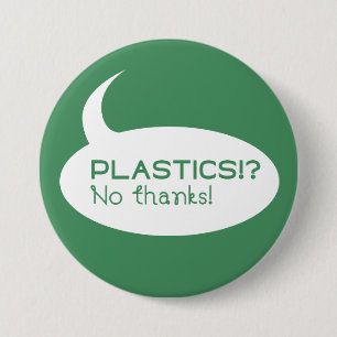 Badge Rond 7,6 Cm Plastiques ! ? /Grand, insigne rond de 7,6 cm (3")