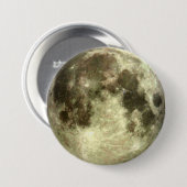 Badge Rond 7,6 Cm Pleine lune (Devant & derrière)