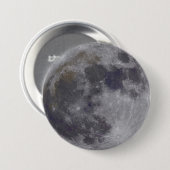 Badge Rond 7,6 Cm Pleine lune (Devant & derrière)