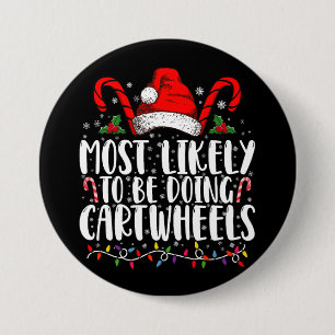 Badge Rond 7,6 Cm Plus susceptible de faire des roues de charrette à