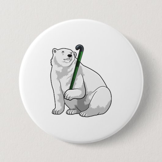 Badge Rond 7,6 Cm Polar bear (Devant)
