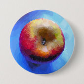 BADGE ROND 7,6 CM POMME (Devant)