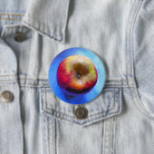 BADGE ROND 7,6 CM POMME (En situation)