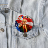 Badge Rond 7,6 Cm Ponceuses 2016 de Bernie (En situation)