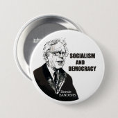Badge Rond 7,6 Cm Ponceuses de Bernie (Devant & derrière)