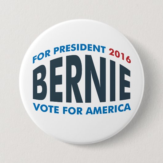 Badge Rond 7,6 Cm Ponceuses de Bernie pour l'Amérique (Devant)