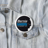Badge Rond 7,6 Cm Ponceuses de Bernie pour le président 2016 (En situation)